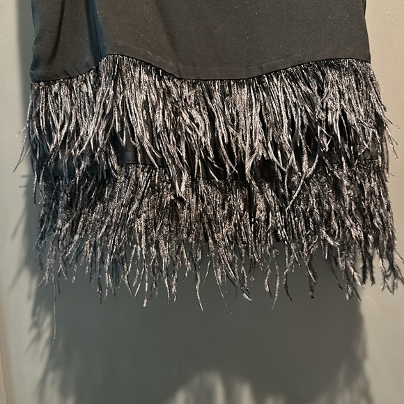 Design Lab Black Feather Tank Top Size Medium- Never Worn - Picture 2 of 4